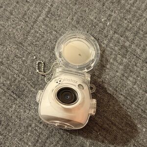 Instax Mini Camera with Transparent Case